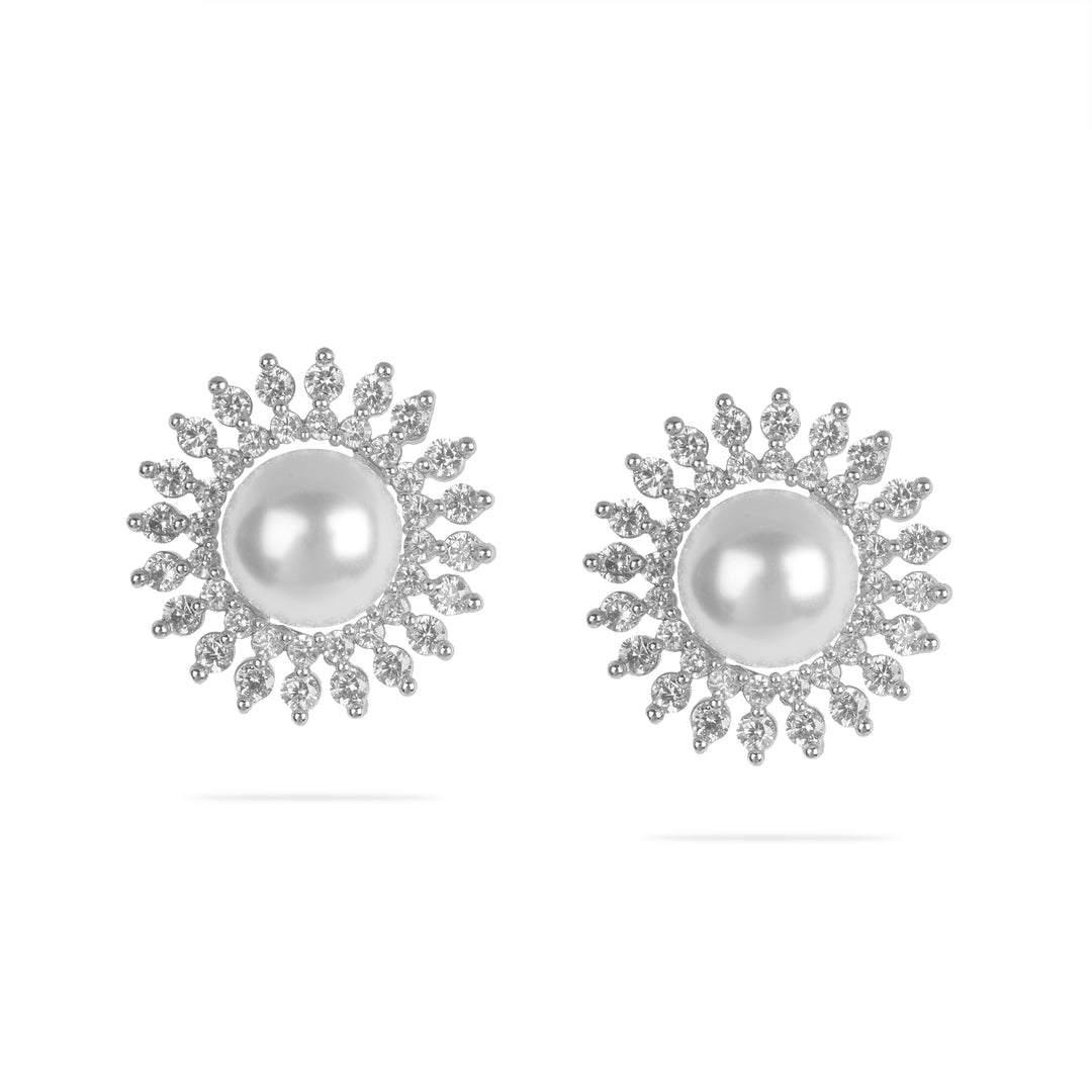 Pearl Radiance Statement Studs